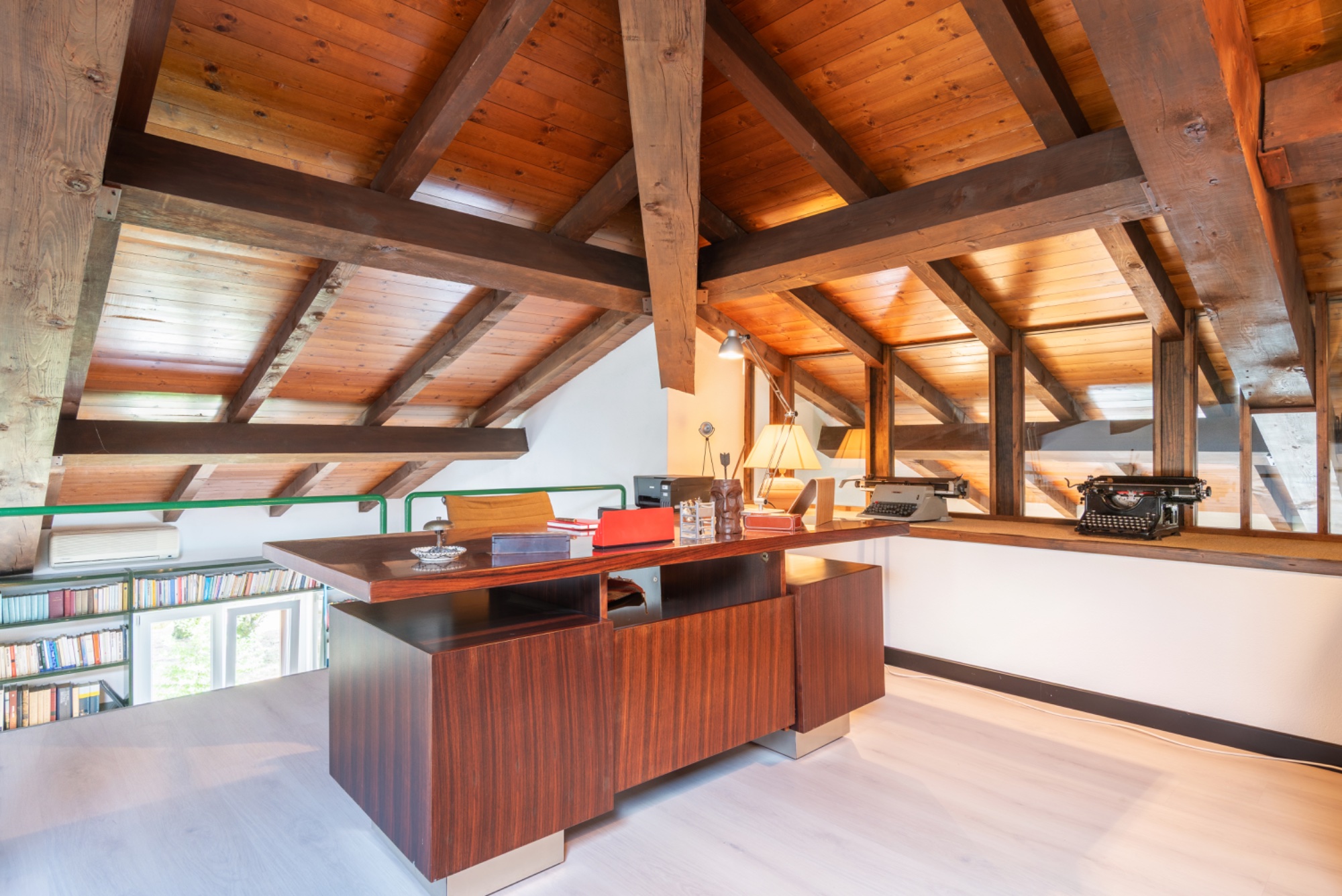 The rosewood desk